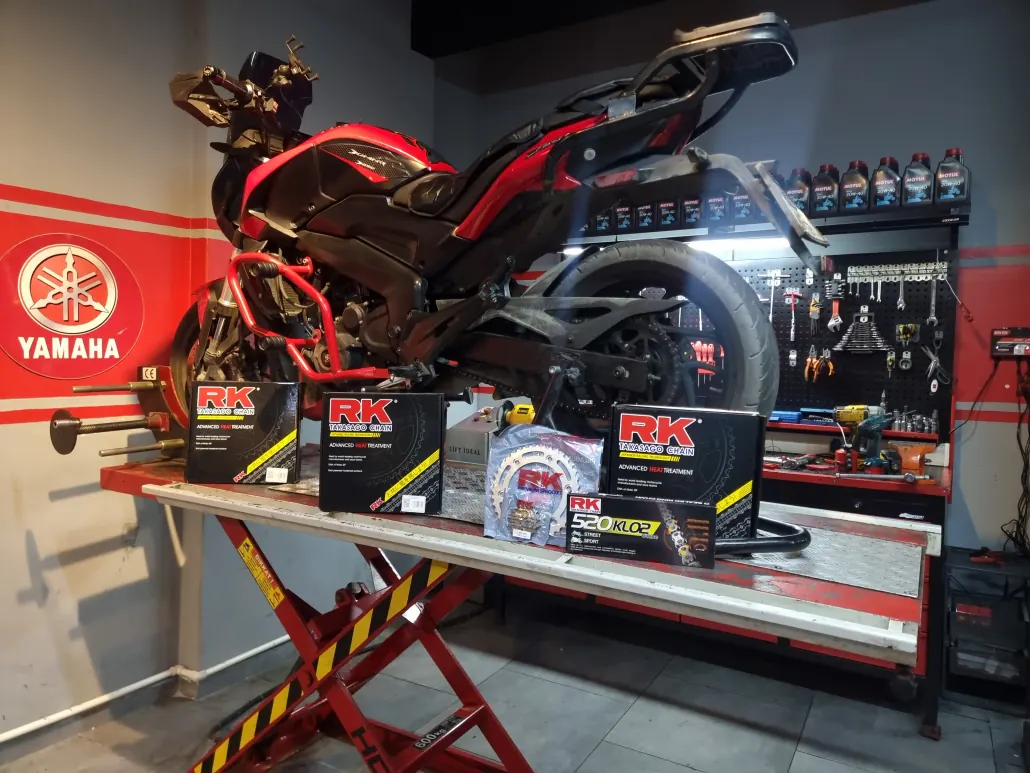 Motosiklet özel servis ortamı